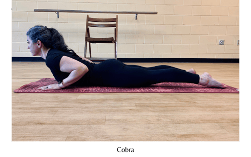 cobra pose - yoga poses for cancer patients